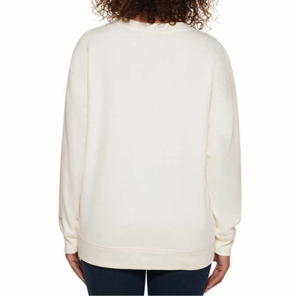 Calvin Klein Logo Sequin Sweatshirt - Picture 5 of 6